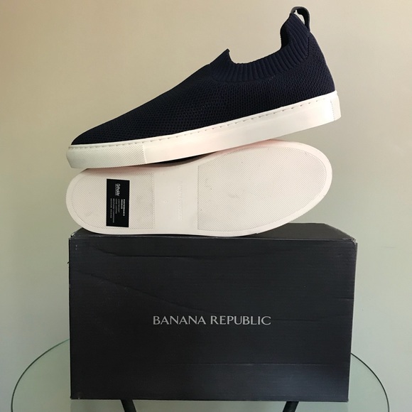 Banana Republic Rhoni Knit Sock-like Sneakers Sz 9 - Picture 5 of 7